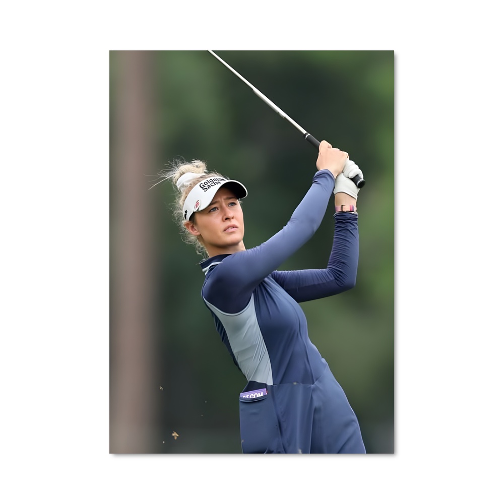 Poster Nelly korda golfeurs